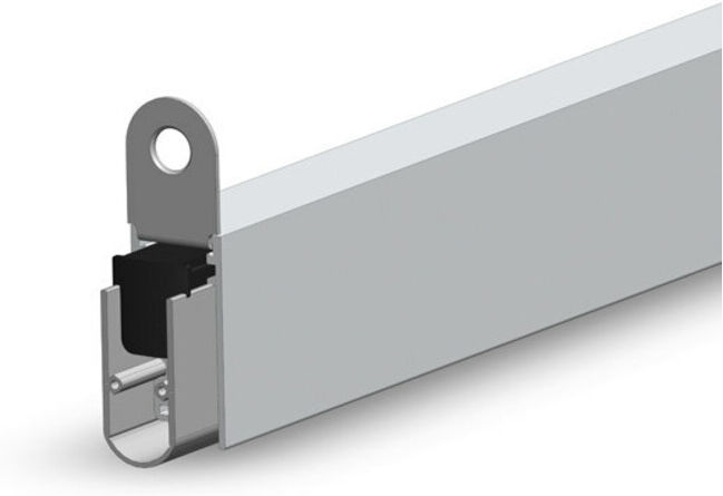 ELLEN EllenMatic Joint de seuil de porte insonorisant DIY Progr., argent, L833 ; Elton (0500104)