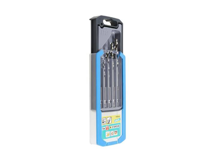 Wolfcraft Metallbohrer-Set HSS G 2-6 mm 5 Stück