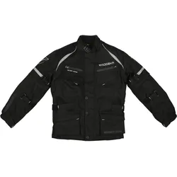 Modeka Tourex II Kids Kinder-Motorradjacke - schwarz - 140