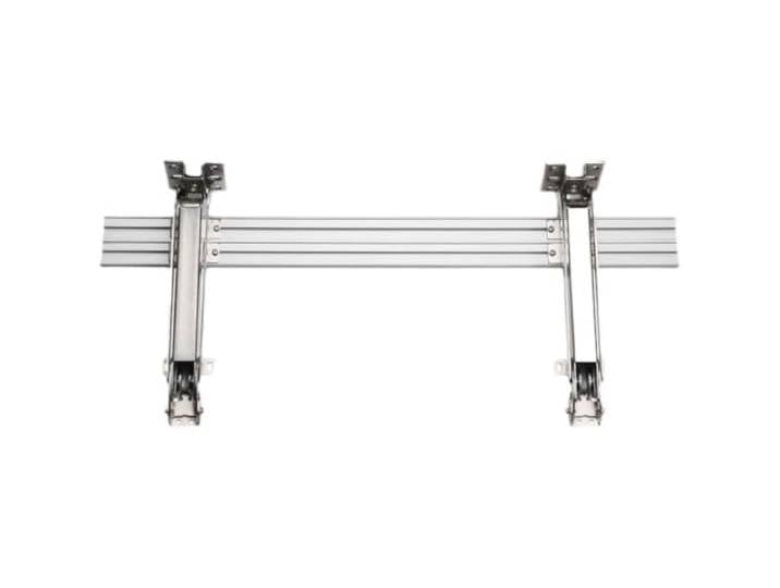 Schrankscharnier aus kaltgewalztem Stahl, Türscharnier, galvanisiert Stahlscharnier, galvanisiert, 2 4 Scharniere, 40–180 cm Stange, Schrank(2 hinges)