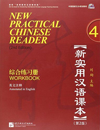 Xun Liu - New Practical Chinese Reader [2. Edition] - Workbook 4 [+MP3-CD] - Preis vom 09.10.2026 07:28:09 h