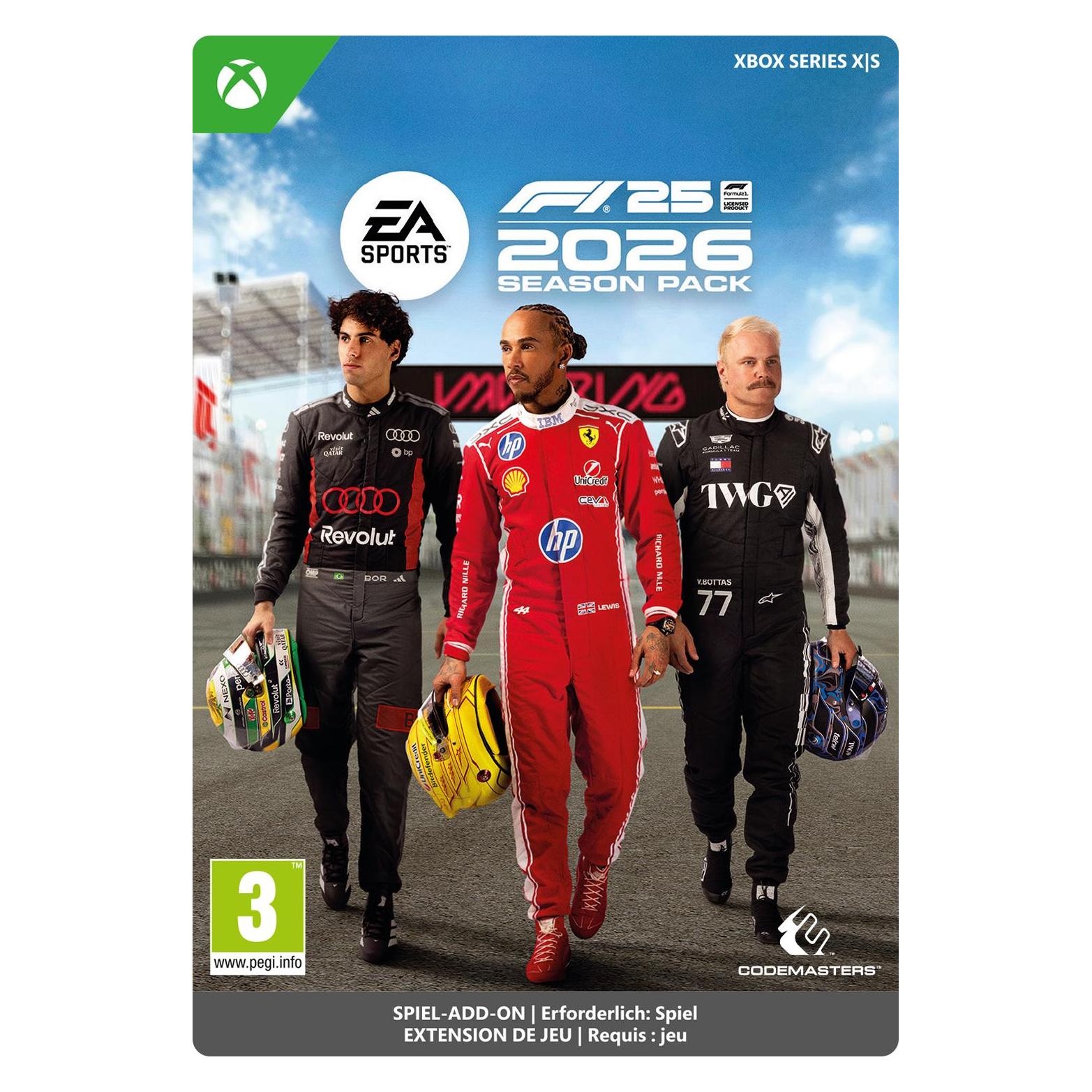 Microsoft Xbox F1 25 - 2026 SEASON PACK Download Code (EP2-68132)