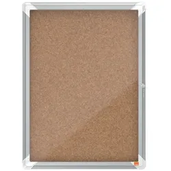 nobo Schaukasten, Kork-Rückwand, Innenbereich, 4 x DIN A4