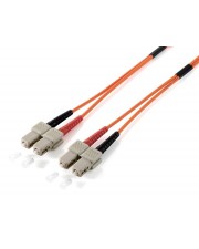 equip SC/SC 9/125m 1.0m 1m SC Gelb Glasfaserkabel SC/S Optical Fiber Patch Cord OS2 (253331)