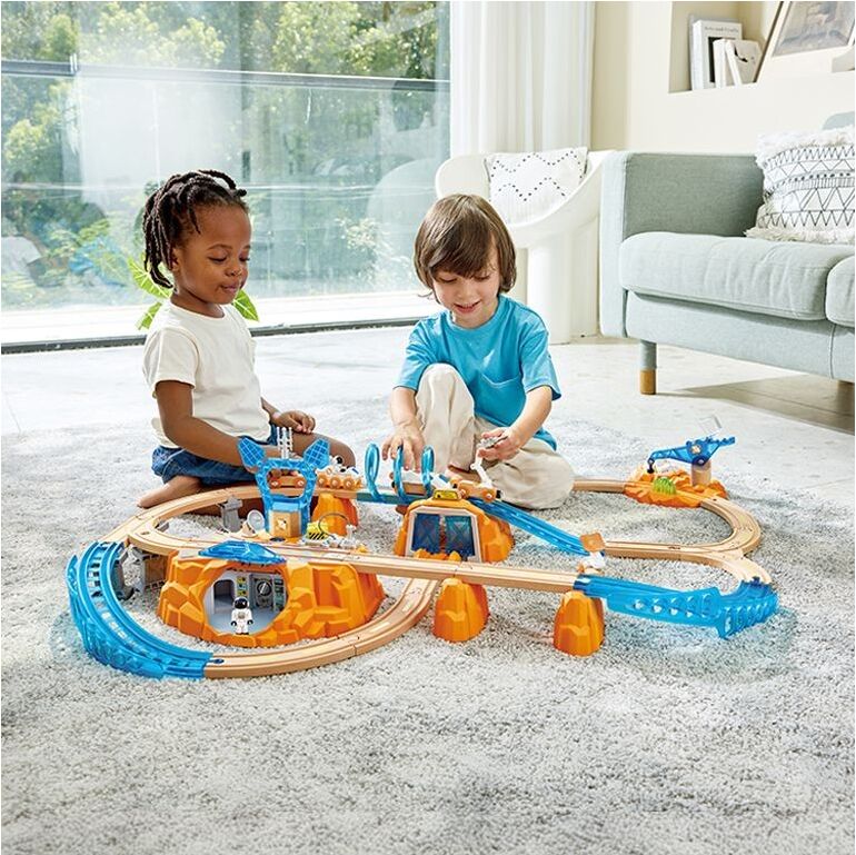 Circuit de train Mission spatiale sur Mars XL - Hape