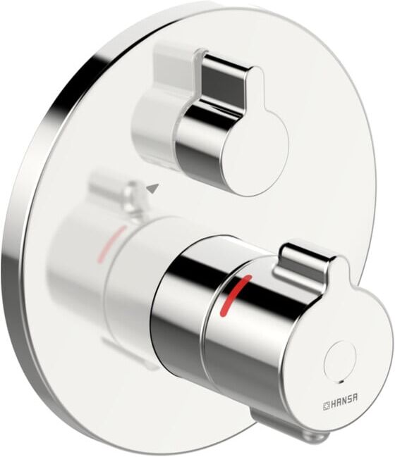 Hansa HANSACLINICA Kit de montage complet UP-Thermostat, rosace ronde, chrome (88629085)