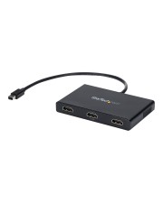StarTech.com Mini DisplayPort to HDMI Mult Monitor Splitter 3-Port MST Hub Video-/Audio-Splitter 3 x Desktop AC 100/240 V (MSTMDP123HD)