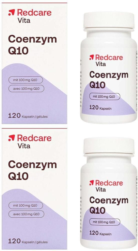 Redcare von Shop Apotheke 2x Coenzym Q10 RedCare 2x120 St Kapseln