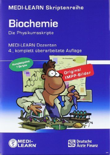 Harald Curth - MEDI-LEARN: Biochemie 1-7 - Die Physikumsskripte - Preis vom 04.10.2026 03:51:26 h