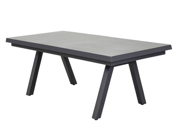 LC Garden Vivera Ausziehtisch Aluminium/Keramik Beton mit