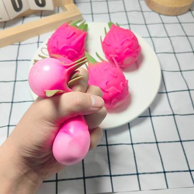 Perfect Picks Market Dragon Fruit Squishy Slow Rising Stress Relief Fidget Toy Sensory Squeeze Ball Dragon Fruit Squishy Slow Rising Stress Relief Fidget Toy Sensory Squeeze Ball