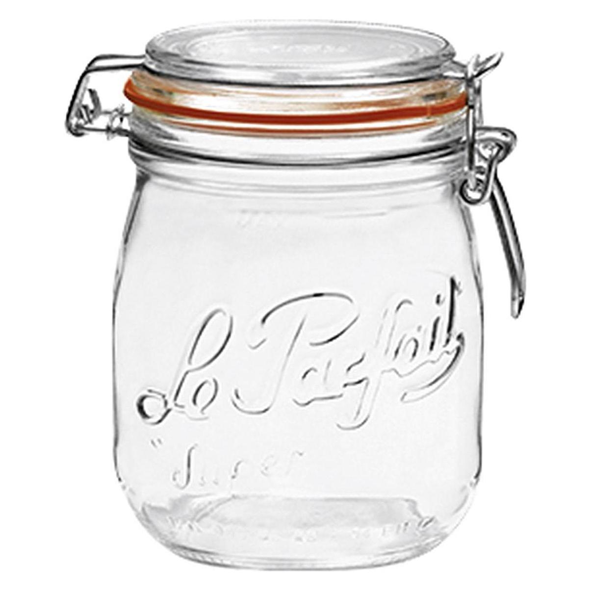 Dosen-Zentrale Drahtbügelglas 'Le Parfait Bocaux' (1 Stk., 0.75 l) (DOSEN-ZENTRALE) Mindestbestellmenge: 6 Stück