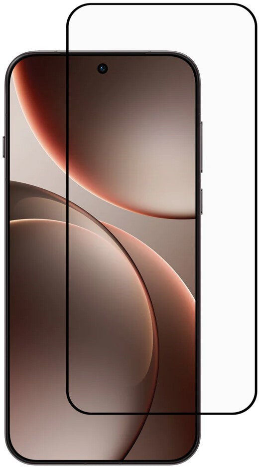 INCOVER OPPO Find X9 Ultra Hærdet Beskyttelsesglas - Gennemsigtig / Sort Kant