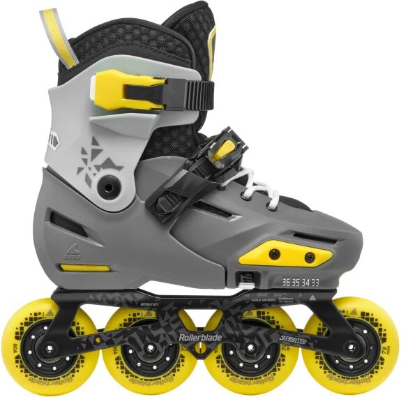 Kids Inline Skates Rollerblade Apex (Grey - 11C-13.5C)  - Grey - Size: 11C-13.5C UK