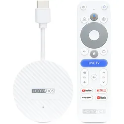 Abcom Homatics Dongle 4K V2 Google TV (32 GB), Streaming Box