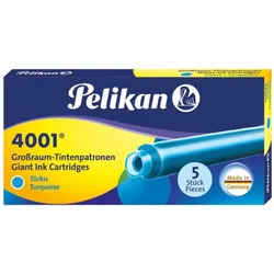Pelikan, Ersatzpatronen + Tintenfass, Tintenpatrone (5 Stk.)