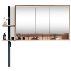 Voglauer Spiegelschrank VLacera Lack Grau Taupe