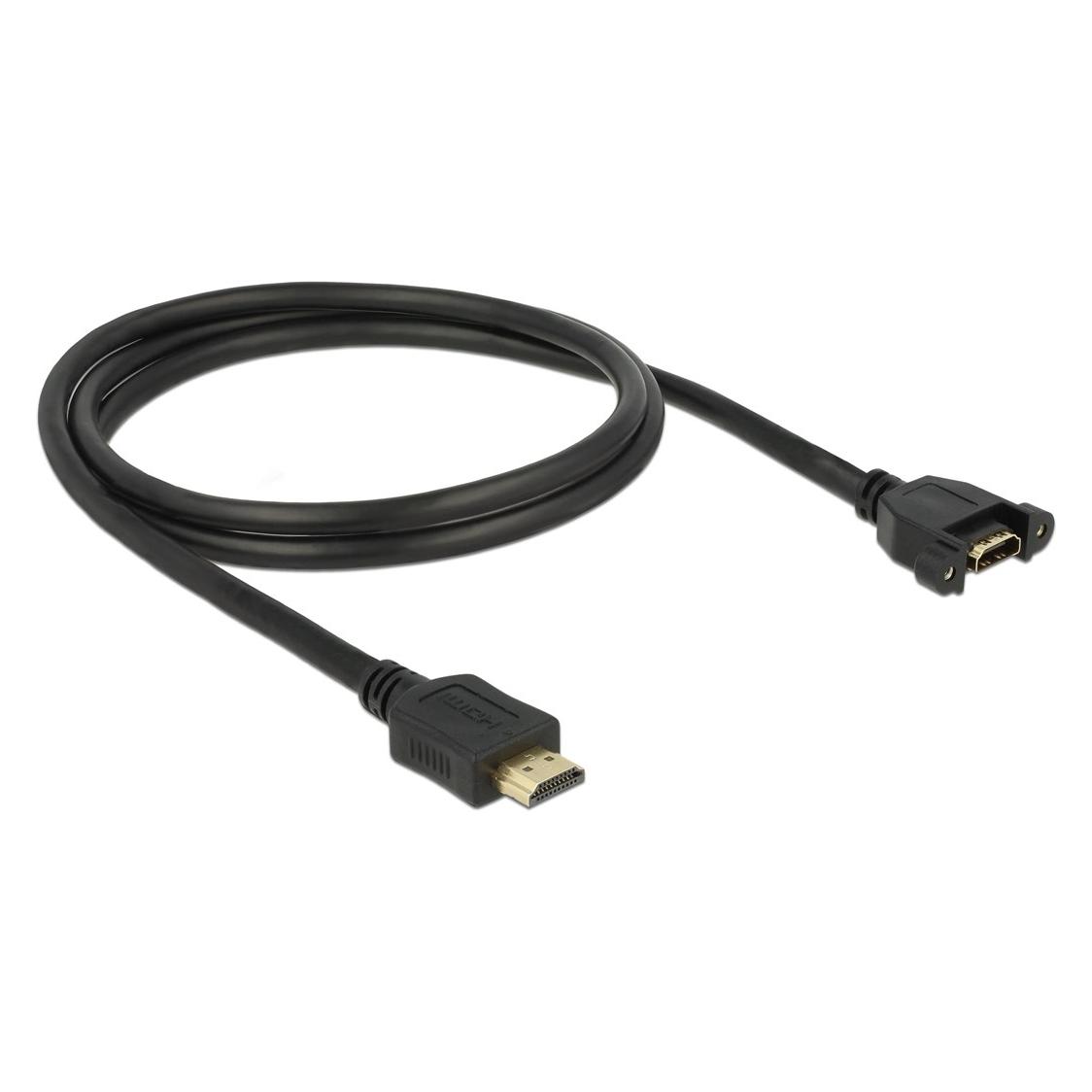 Delock HDMI (Typ A) - HDMI (Typ A) (1 m) (85102)