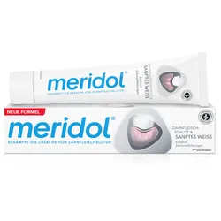 merdiol ZAHNFLEISCHSCHUTZ & SANFTES WEISS Zahnpasta 75 ml Zahnpasta