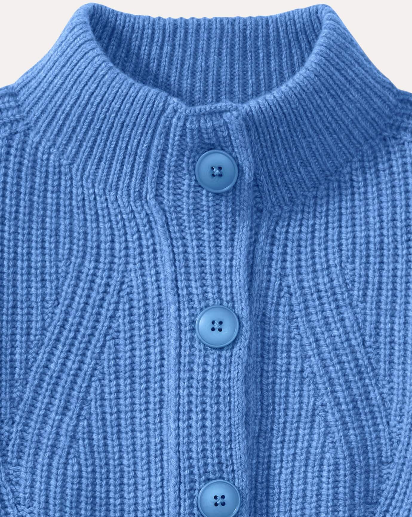 Walbusch Cashmino Strickjacke Nahtlos, noch offen: Größenlauf, Farbe Blau, 36, weiche Merinowolle mit kostbarem Cashmere Damen