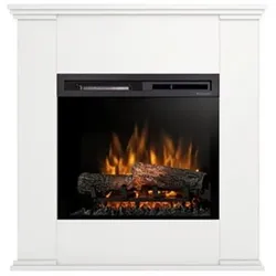 OutInFire KELIA 23" freistehender LED-Elektrokamin, Weiß