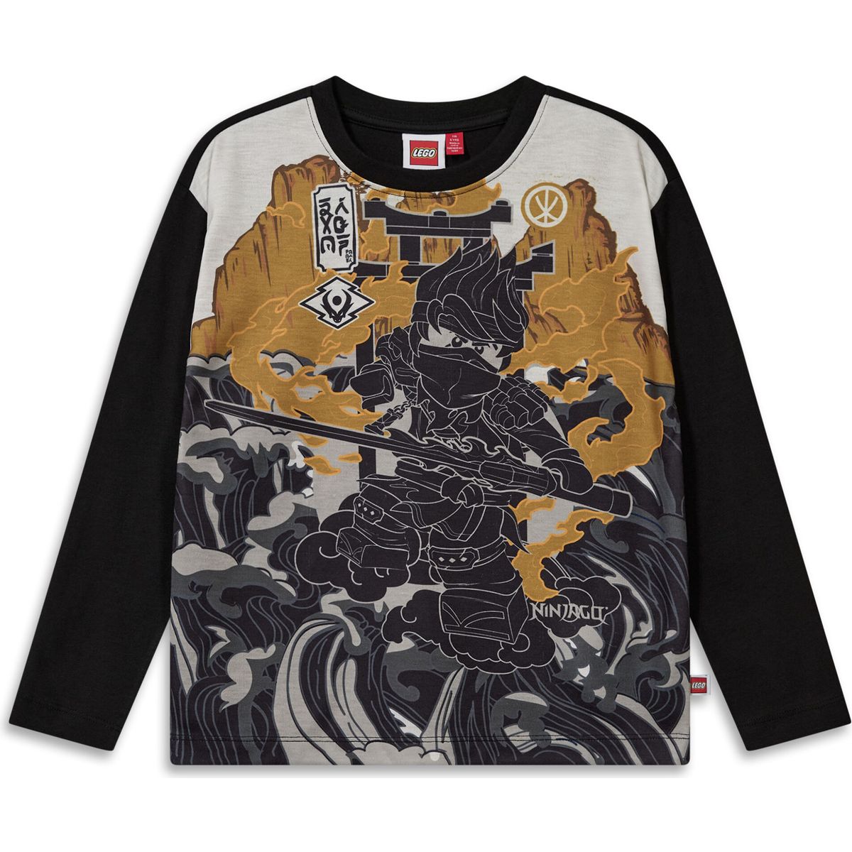 LEGO® kidswear LWTAJ 718 - T-shirt Long Sleeve black (995) 128 60-1101-1612-995-128