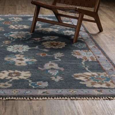 Style Haven Maylin Traditional Oriental Light Blue/ Blue Area Rug