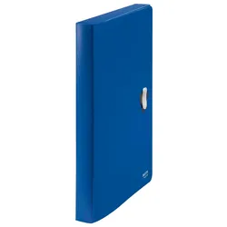 LEITZ Heftbox 4 cm DIN A4 blau