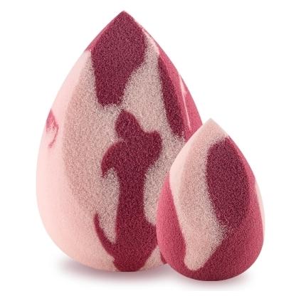Boho Beauty Zestaw 2 Gąbki do Makijażu Pinky Berry Medium Cut z Mini Cut (5904139440940)