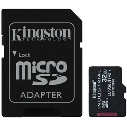 Kingston Technology 32GB microSDHC Industrial C10 A1 pSLC Karte + SD-Adapter