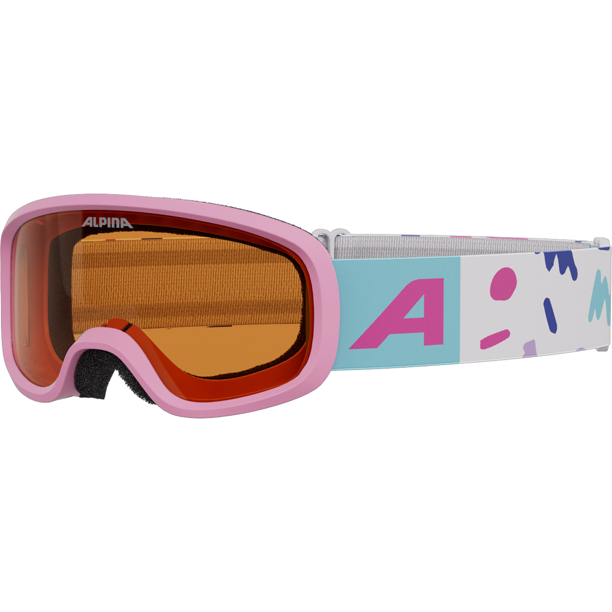 Alpina Piney 2.0 Skibrille Kinder Skibrillen rosa Größe XS Skifahren | Freeride