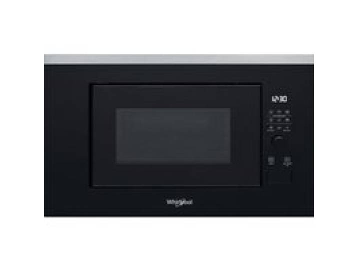 Whirlpool micro-onde Intégré (placement) Micro-ondes grill 20 L 800 W Noir Acier inoxydable - WMF201G