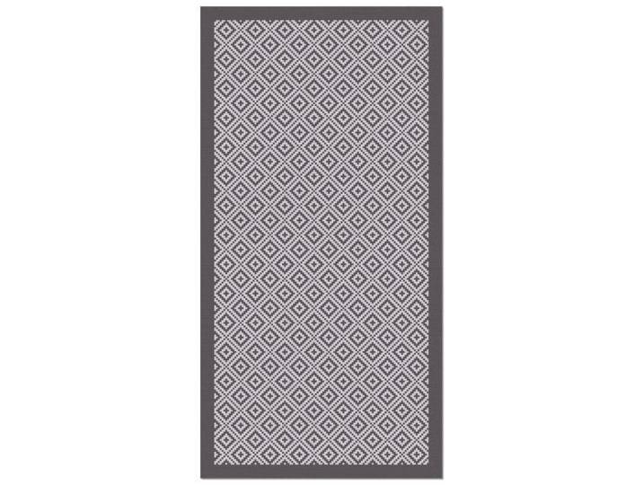 Tapis Extérieur Panorama Inca Gris 300x200 cm - Tapis Vinyle pour Balcon et Jardin