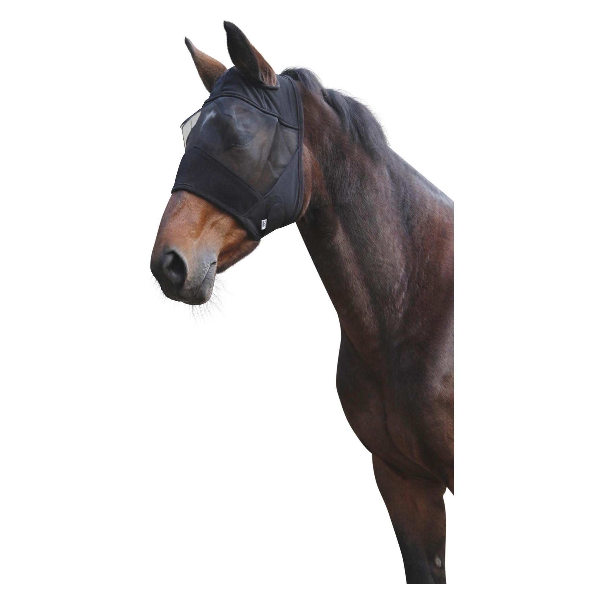 Kerbl Fliegenschutzmaske Pony mit Ohrenaussparung ohne Nasenrü. (321351)
