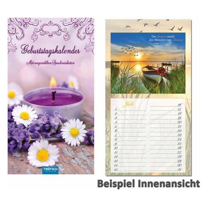 Trötsch Geburtstagskalender - Idylle (Spezial) (6626419)