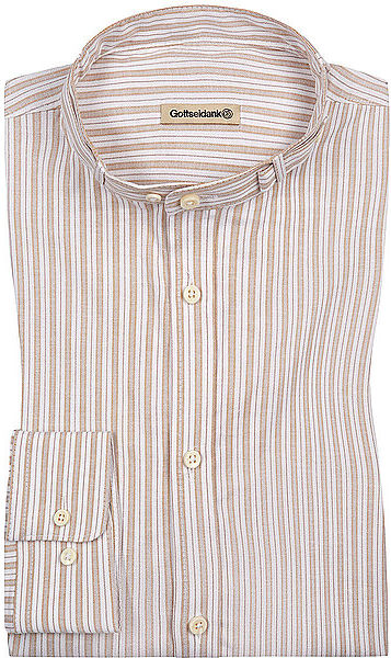 GOTTSEIDANK Trachtenhemd LENZ camel   XL XL