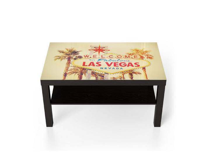 DEQORI Couchtisch 'Glanz von Vegas', Glas Beistelltisch Glastisch modern