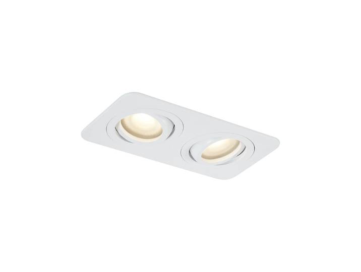 Spot encastrable rond blanc GU10 50mm orientable et inclinable