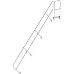 Munk Zweiter Handlauf für Treppe mit Plattform 45° - 600514