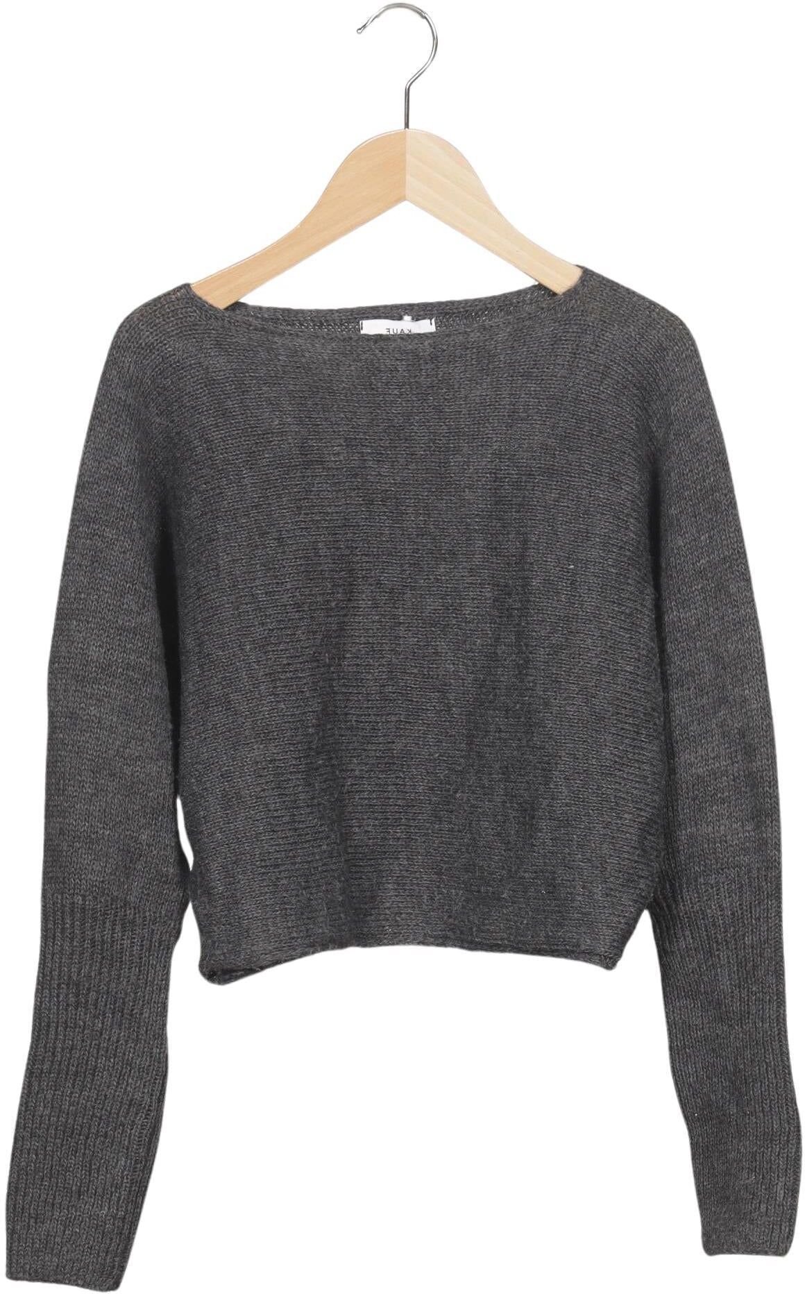 Kauf dich glucklich Damen Pullover, Grau, Gr. XS, Synthetik / Wolle / Viskose / Alpaka - Second Hand