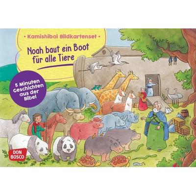 Noah baut ein Boot für alle Tiere. Kamishibai Bildkartenset, Sonstige von Esther Hebert,Gesa Rensmann, Don Bosco