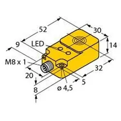Turck Sensor NI20-Q14-AP6X2-V1131