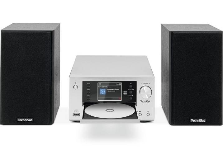 TechniSat VIOLA 710 CD IR Internet-Radio (Digitalradio (DAB), Internetradio, FM-Tuner mit RDS, 40 W, CD-Player, WLAN, App, Bluetooth, Fernbedienung, Wecktimer, Sleeptimer)