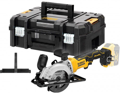DeWALT DCS571NT-XJ Scie circulaire sans fil XR (115mm/18V/sans batterie) coffret TSTAK