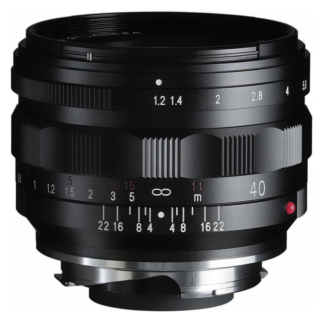 Voigtländer Nokton 40mm / 1.2 VM asph. II schwarz (Leica M, Vollformat) (122676)