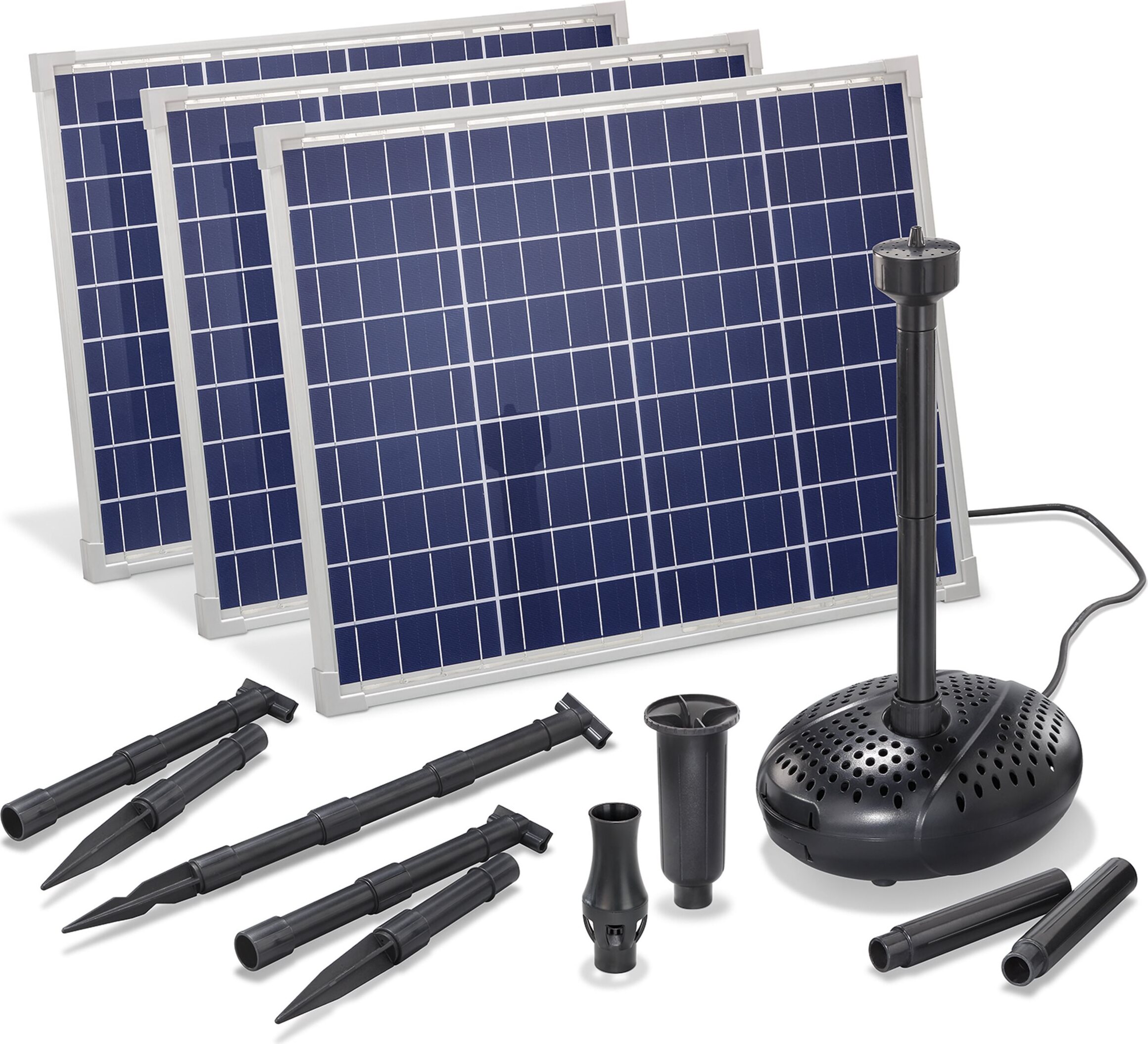esotec Solar Pumpensystem Super Fountain 150/ 4300 max Pro Solarbrunnen 101570