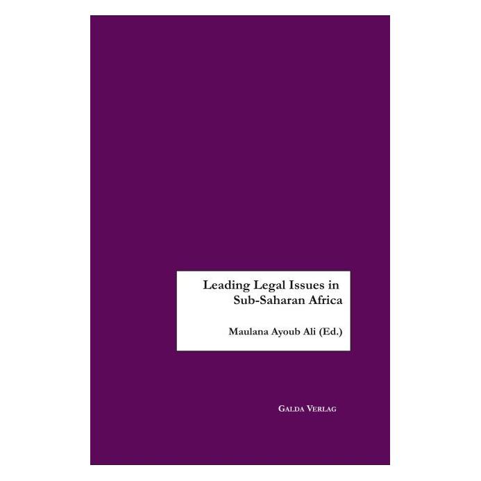 Galda Leading Legal Issues in Sub-Saharan Africa (Englisch, Softcover, Maulana A. Ali) (55837476)