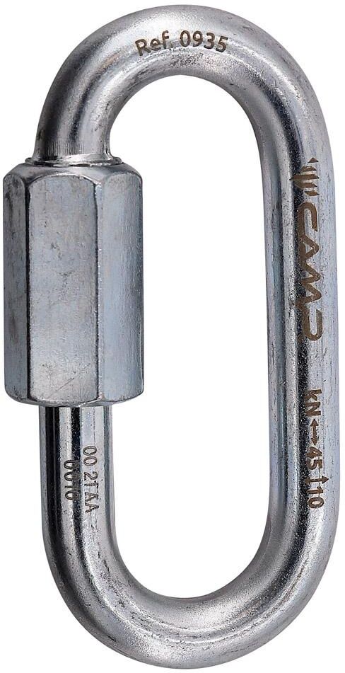 C.A.M.P.  - Maillon Oval 10mm Zingué - Maillon Rapide