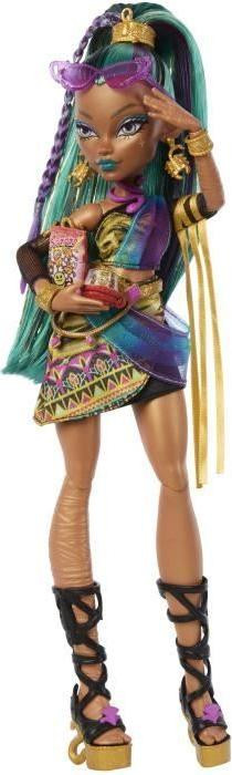 Monster High Nefera De Nile pop met uitgebreide outfit en 7 accessoires