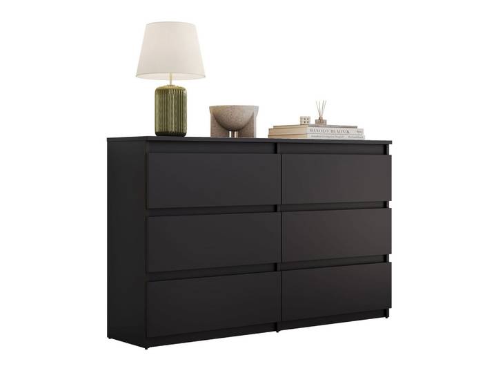 SIDEBOARD HANA M6 Schwarz 120cm
